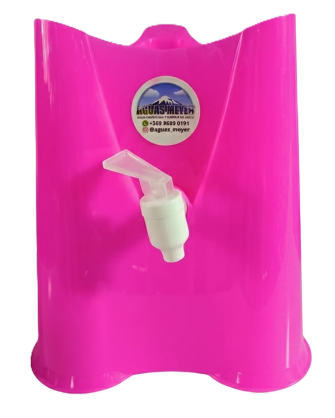 Dispensador básico sobremesa rosado